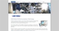 Desktop Screenshot of profile-ictsolutions.com